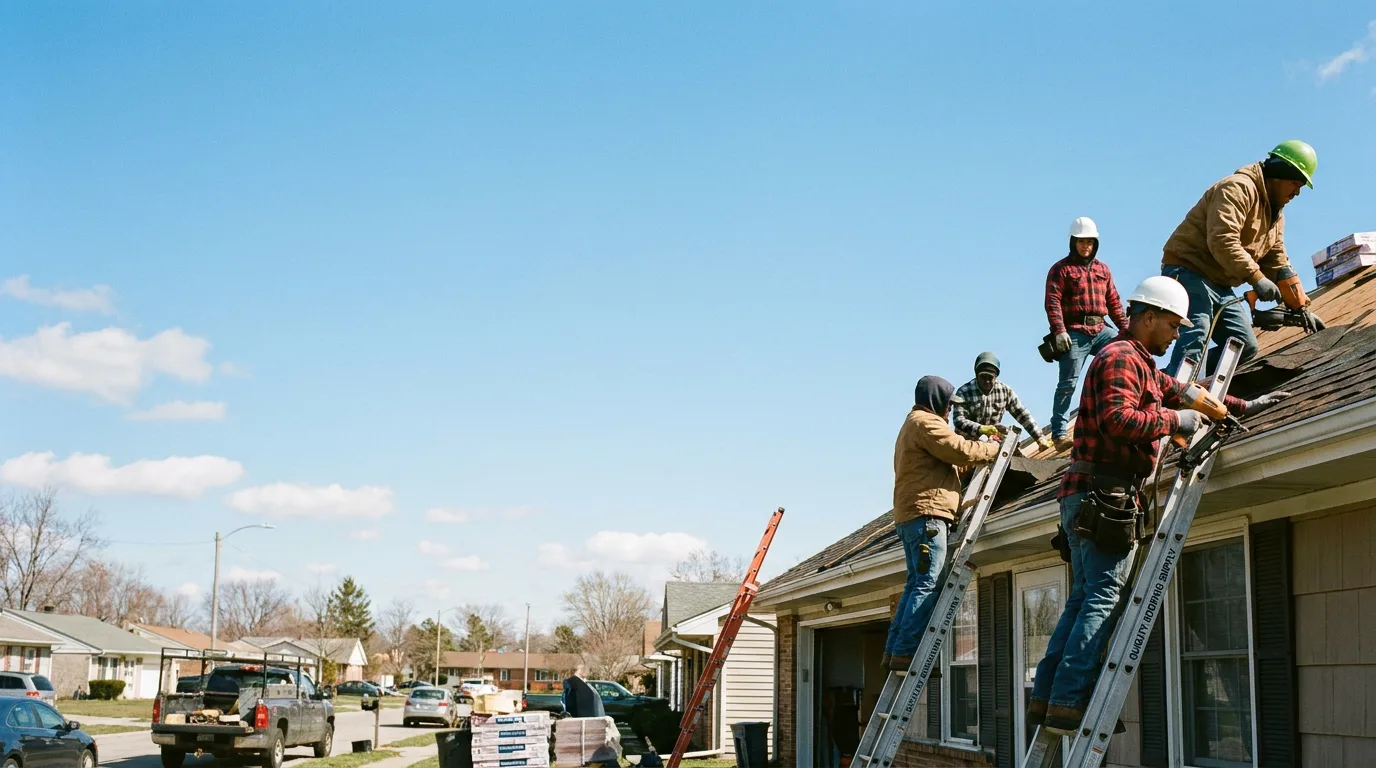 Roofing in Brownstown, IN near me